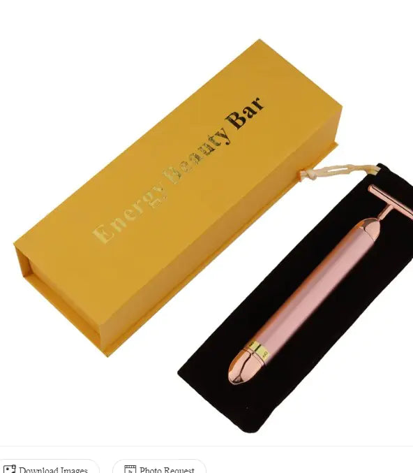 Gold Ionic Facial Massager Wand